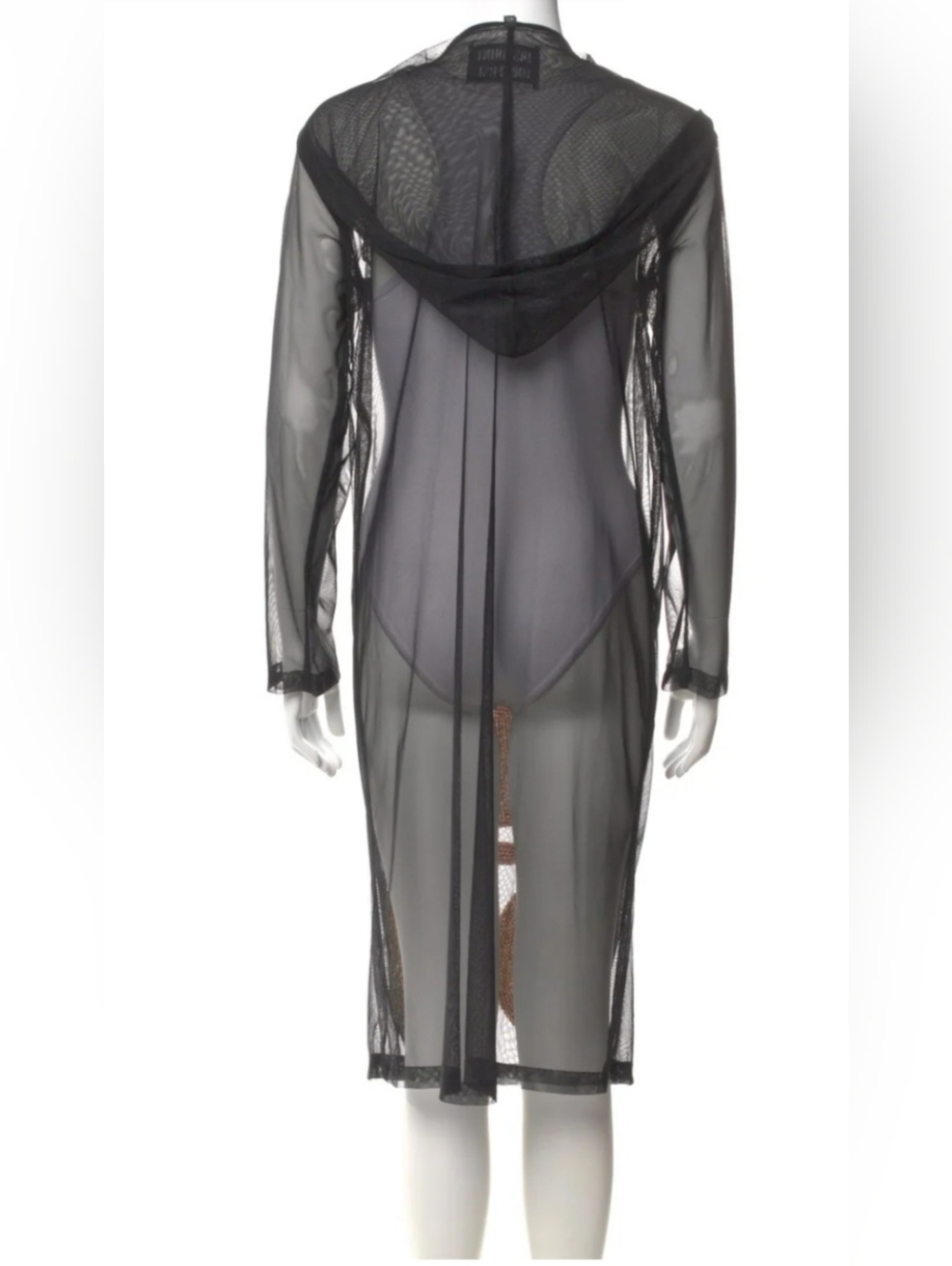 Discount Universe Mesh Sheer Sequins Dress M/4-6 - Picture 3 of 3